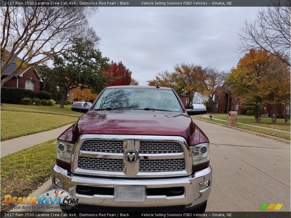 2017 Ram 2500 Laramie Crew Cab 4x4 Delmonico Red Pearl / Black Photo #13