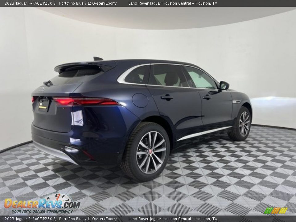 2023 Jaguar F-PACE P250 S Portofino Blue / Lt Oyster/Ebony Photo #2