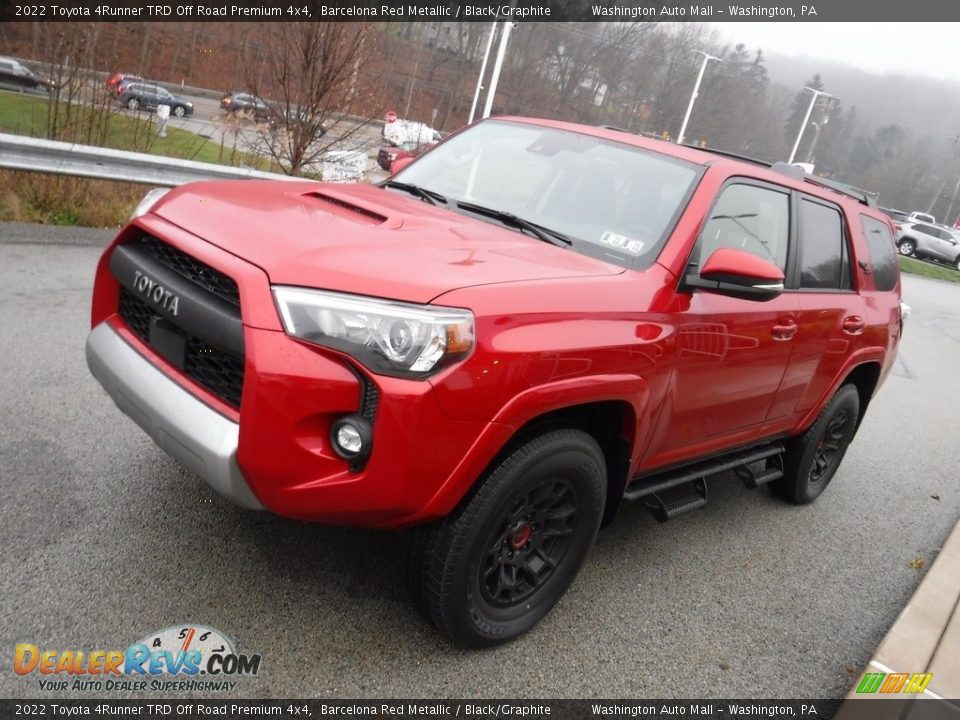 2022 Toyota 4Runner TRD Off Road Premium 4x4 Barcelona Red Metallic / Black/Graphite Photo #14