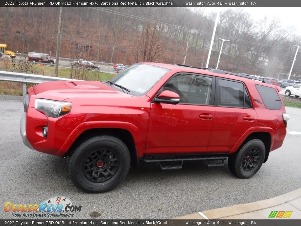 2022 Toyota 4Runner TRD Off Road Premium 4x4 Barcelona Red Metallic / Black/Graphite Photo #15