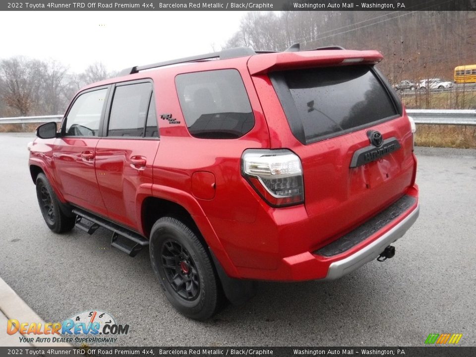 2022 Toyota 4Runner TRD Off Road Premium 4x4 Barcelona Red Metallic / Black/Graphite Photo #17