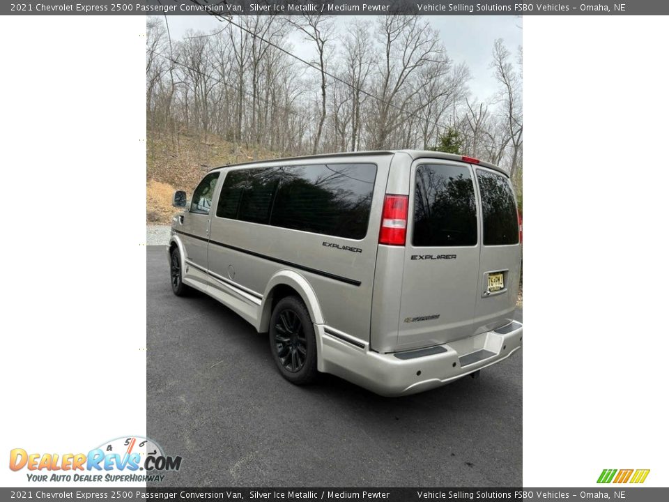 2021 Chevrolet Express 2500 Passenger Conversion Van Silver Ice Metallic / Medium Pewter Photo #1