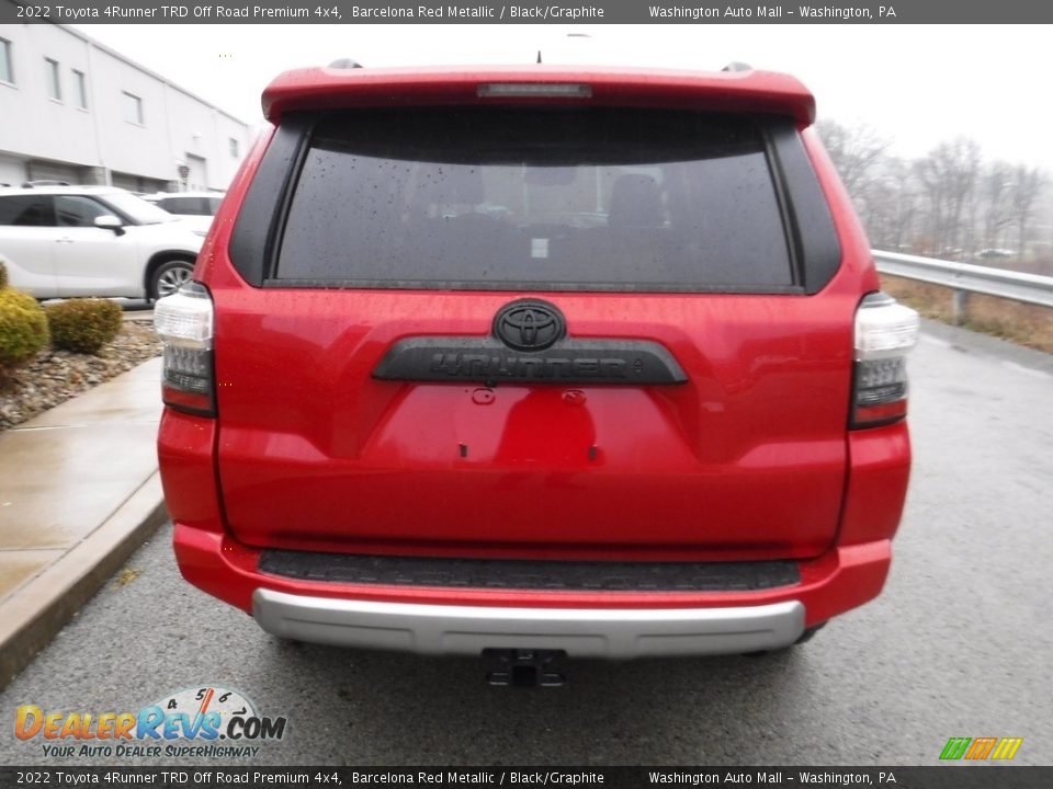 2022 Toyota 4Runner TRD Off Road Premium 4x4 Barcelona Red Metallic / Black/Graphite Photo #18