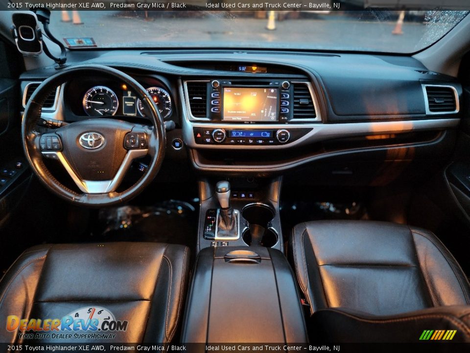 2015 Toyota Highlander XLE AWD Predawn Gray Mica / Black Photo #17