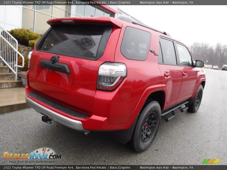 2022 Toyota 4Runner TRD Off Road Premium 4x4 Barcelona Red Metallic / Black/Graphite Photo #20