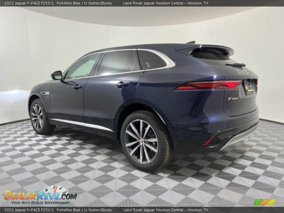 2023 Jaguar F-PACE P250 S Portofino Blue / Lt Oyster/Ebony Photo #10