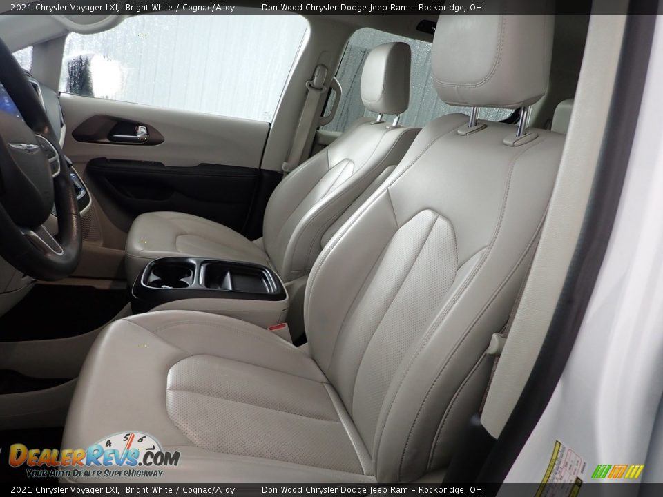 2021 Chrysler Voyager LXI Bright White / Cognac/Alloy Photo #14