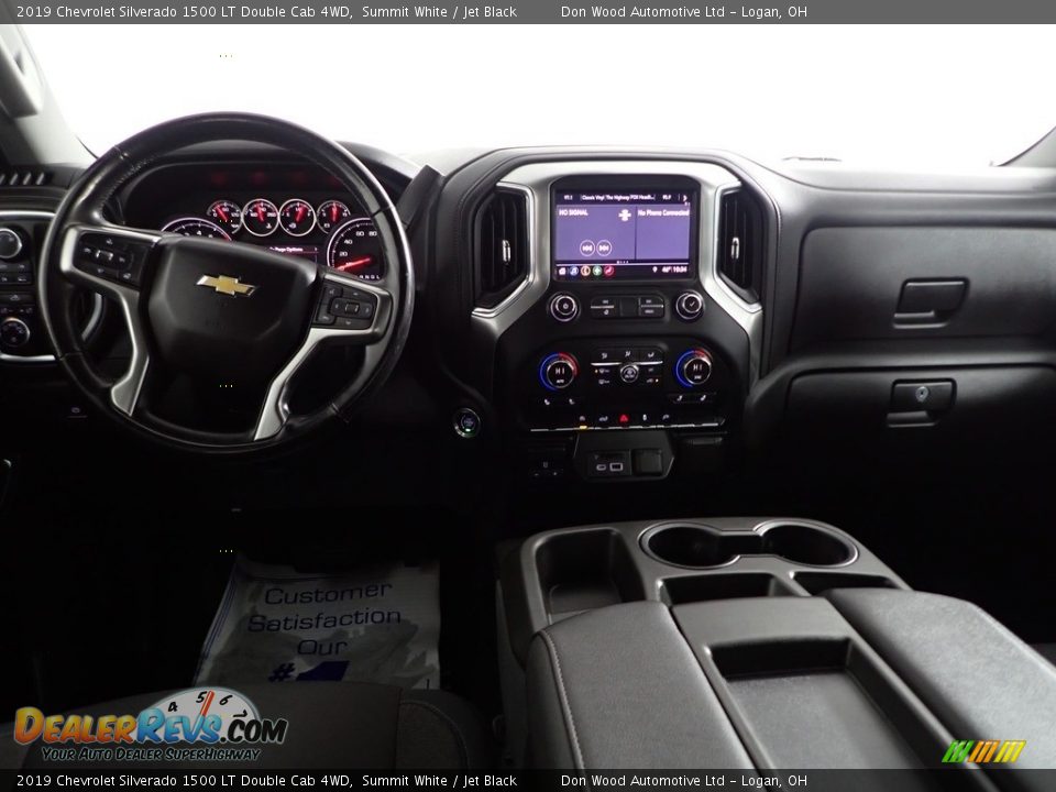 2019 Chevrolet Silverado 1500 LT Double Cab 4WD Summit White / Jet Black Photo #25