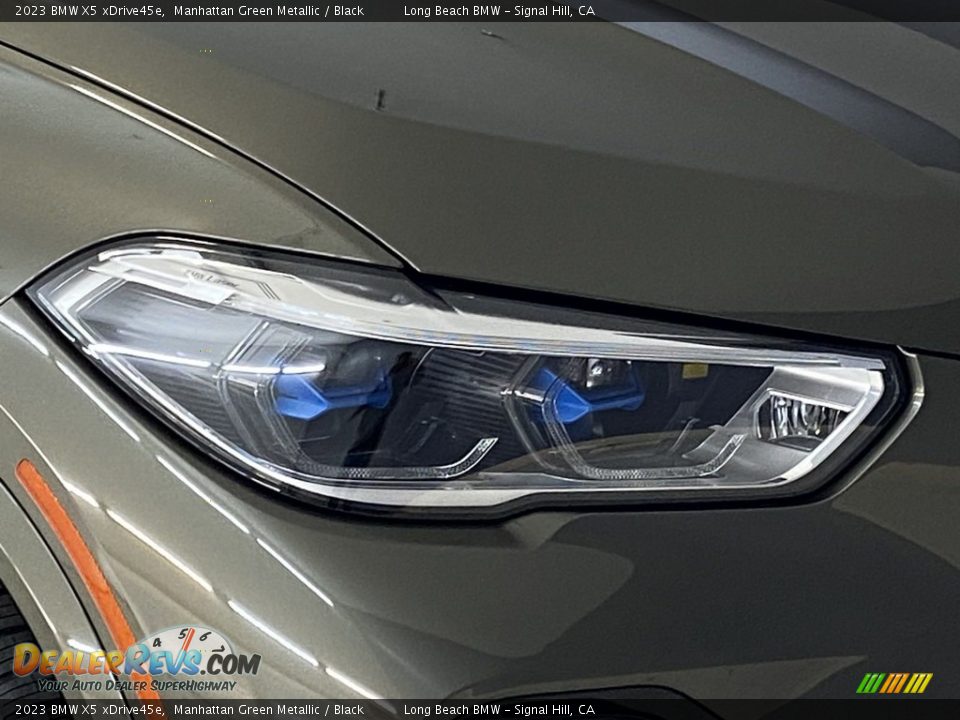 2023 BMW X5 xDrive45e Manhattan Green Metallic / Black Photo #4