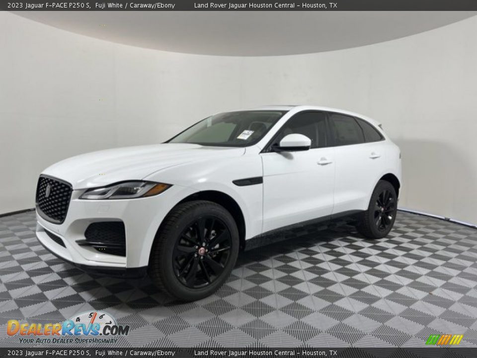 2023 Jaguar F-PACE P250 S Fuji White / Caraway/Ebony Photo #6