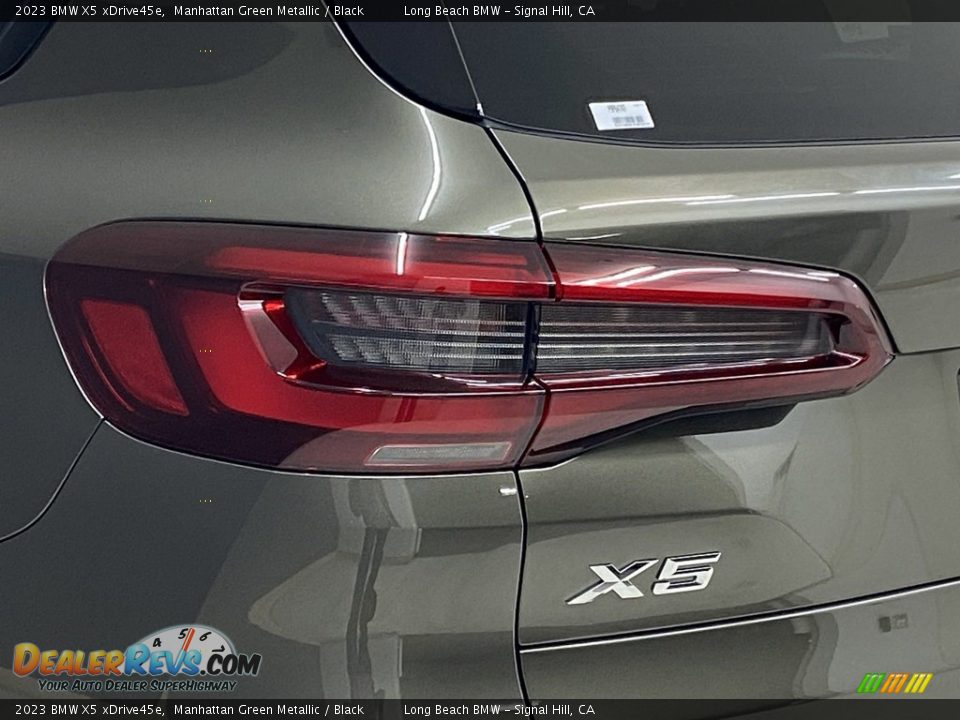 2023 BMW X5 xDrive45e Manhattan Green Metallic / Black Photo #6