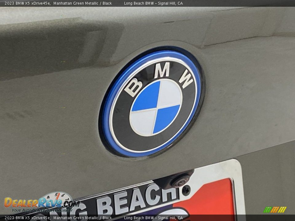 2023 BMW X5 xDrive45e Manhattan Green Metallic / Black Photo #7