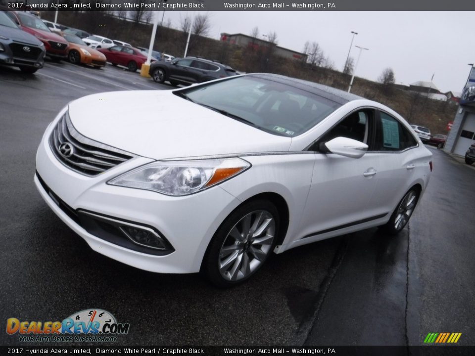 Diamond White Pearl 2017 Hyundai Azera Limited Photo #6