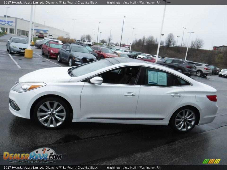 Diamond White Pearl 2017 Hyundai Azera Limited Photo #7