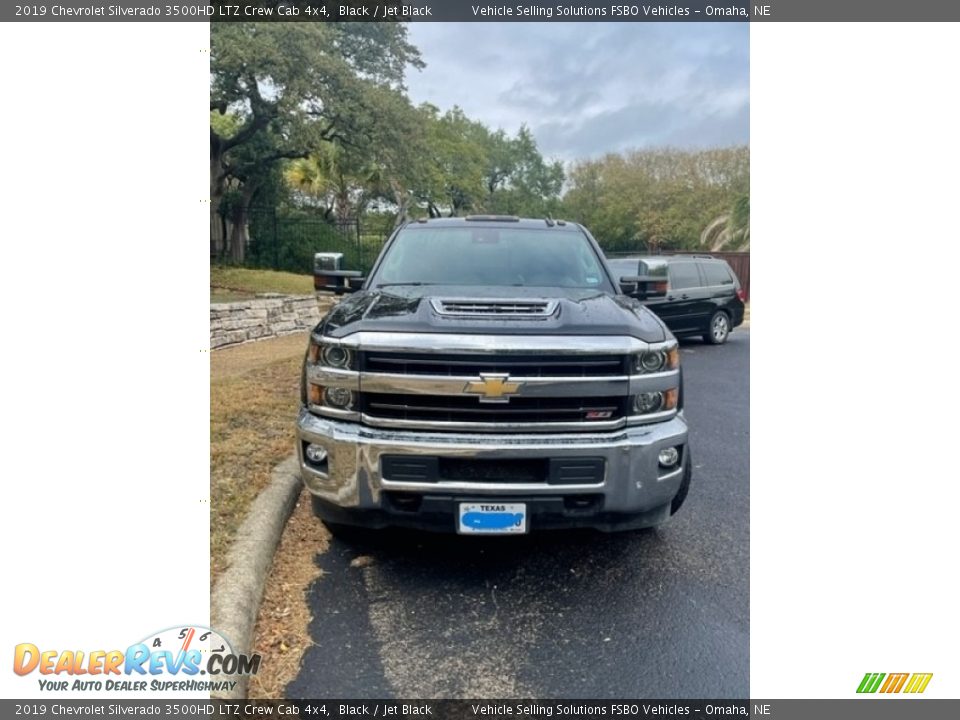 2019 Chevrolet Silverado 3500HD LTZ Crew Cab 4x4 Black / Jet Black Photo #3