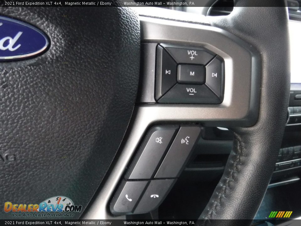 2021 Ford Expedition XLT 4x4 Magnetic Metallic / Ebony Photo #9