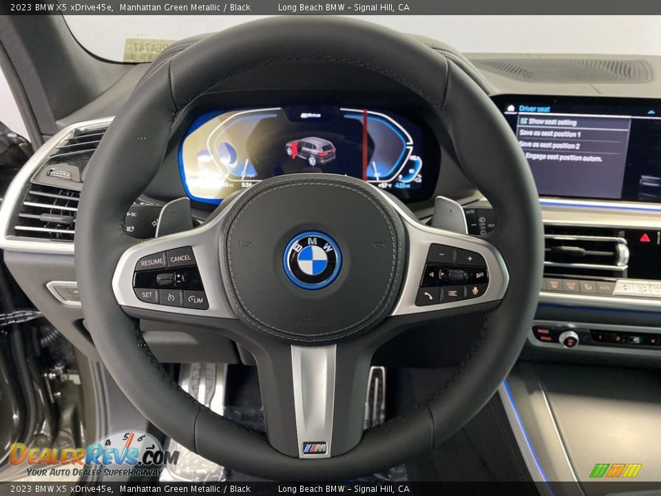 2023 BMW X5 xDrive45e Steering Wheel Photo #14