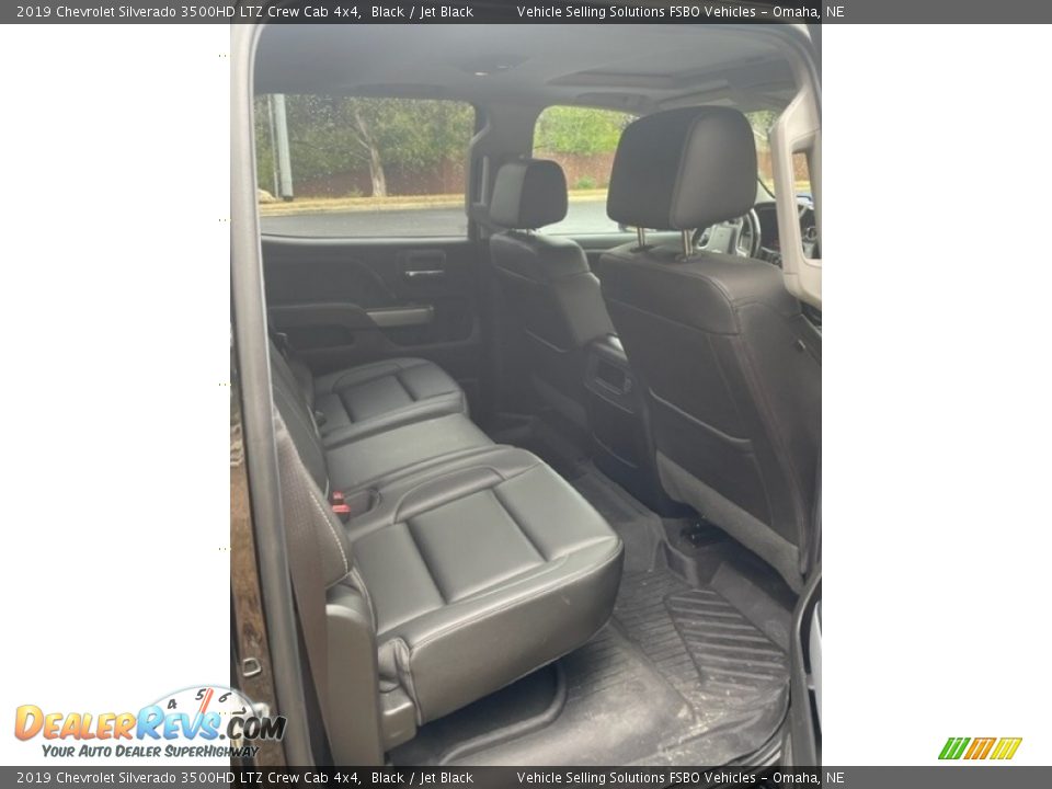 2019 Chevrolet Silverado 3500HD LTZ Crew Cab 4x4 Black / Jet Black Photo #9