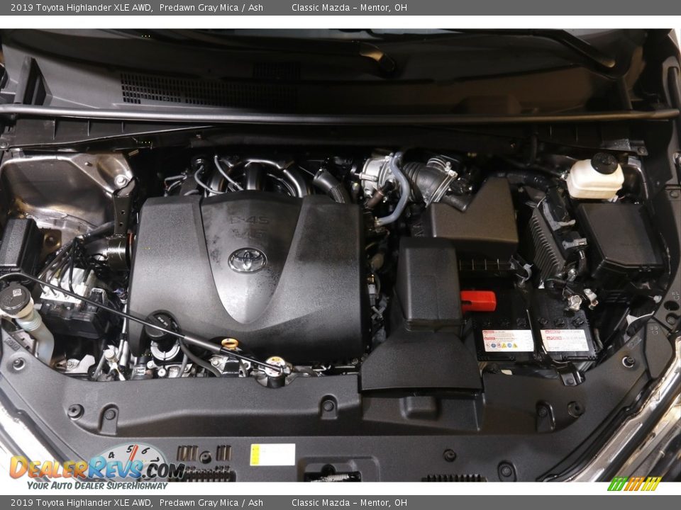 2019 Toyota Highlander XLE AWD Predawn Gray Mica / Ash Photo #22