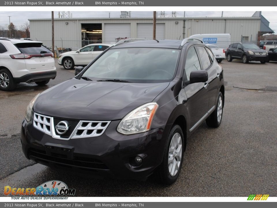 2013 Nissan Rogue SV Black Amethyst / Black Photo #1