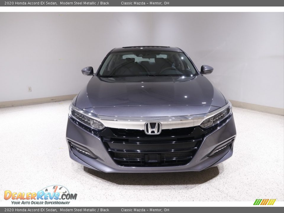 2020 Honda Accord EX Sedan Modern Steel Metallic / Black Photo #2