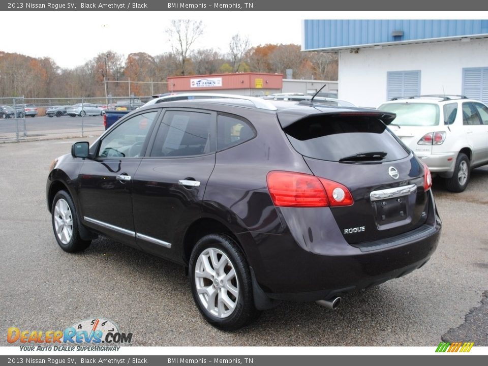 2013 Nissan Rogue SV Black Amethyst / Black Photo #3