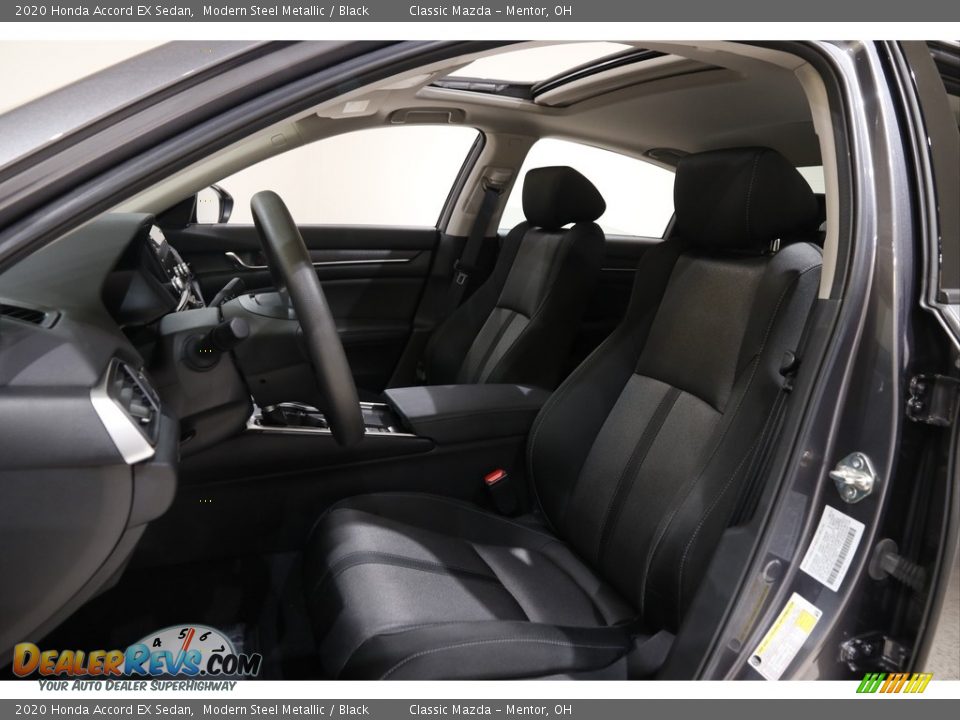 2020 Honda Accord EX Sedan Modern Steel Metallic / Black Photo #5