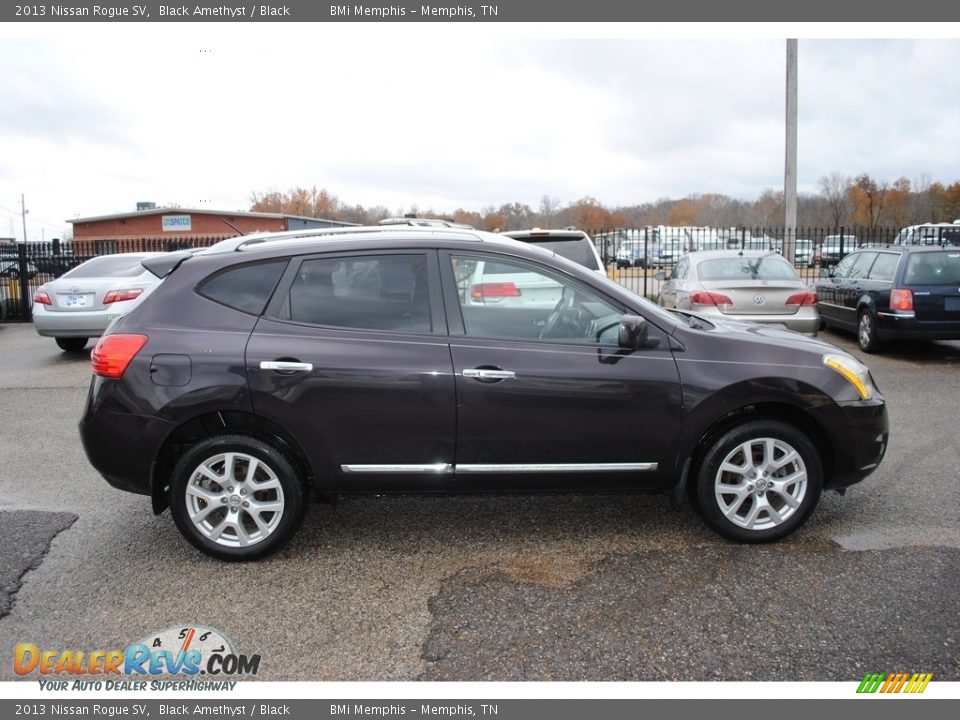 2013 Nissan Rogue SV Black Amethyst / Black Photo #6