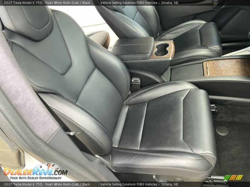 Front Seat of 2017 Tesla Model X 75D Photo #7