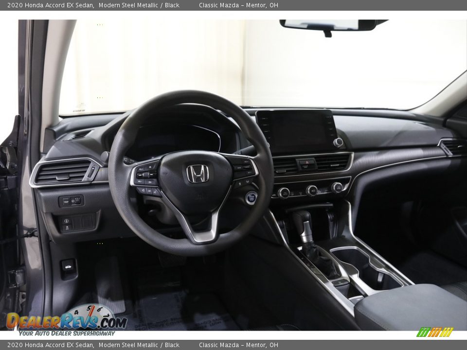2020 Honda Accord EX Sedan Modern Steel Metallic / Black Photo #6