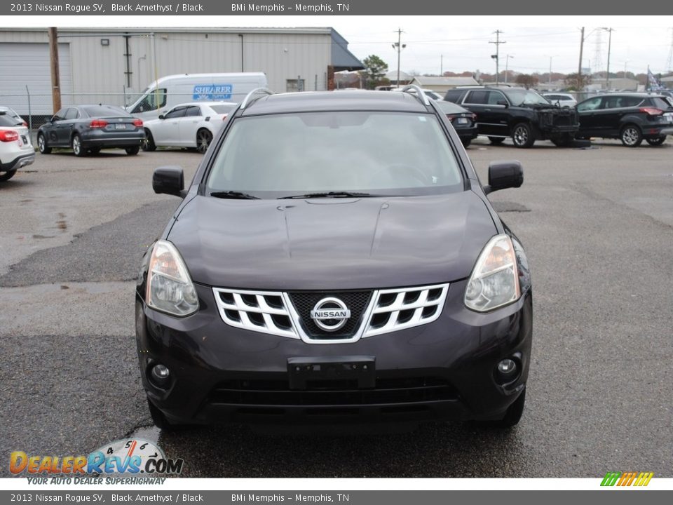 2013 Nissan Rogue SV Black Amethyst / Black Photo #8