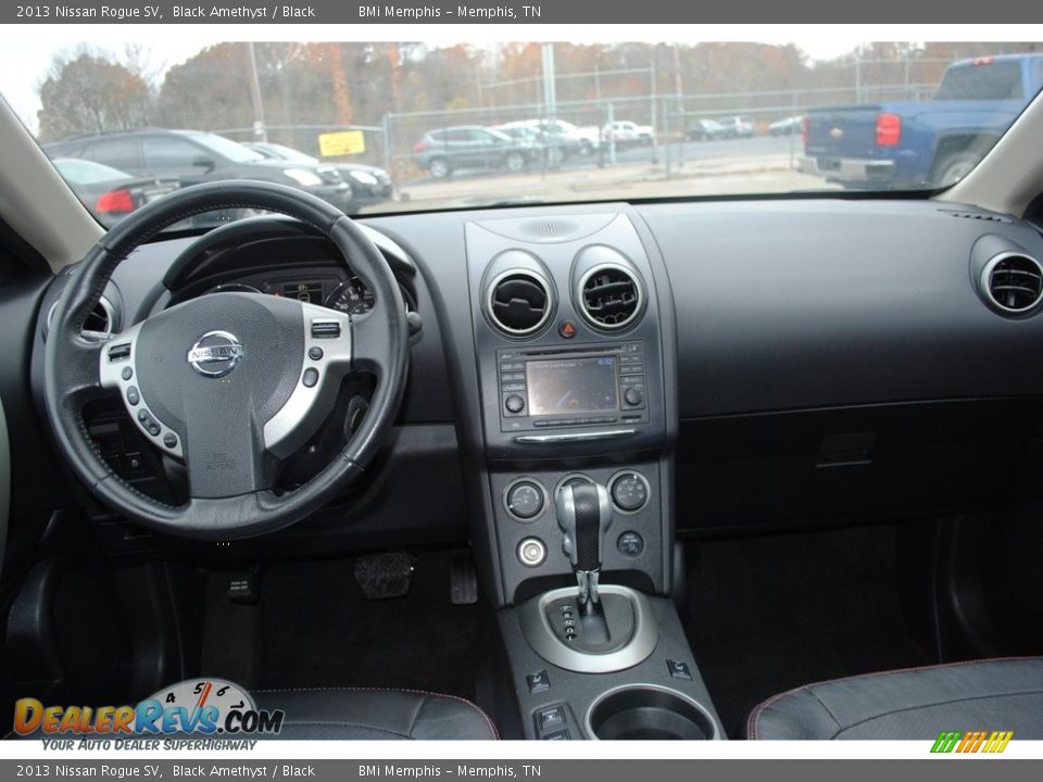 2013 Nissan Rogue SV Black Amethyst / Black Photo #9