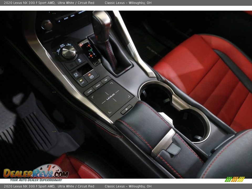 2020 Lexus NX 300 F Sport AWD Ultra White / Circuit Red Photo #15