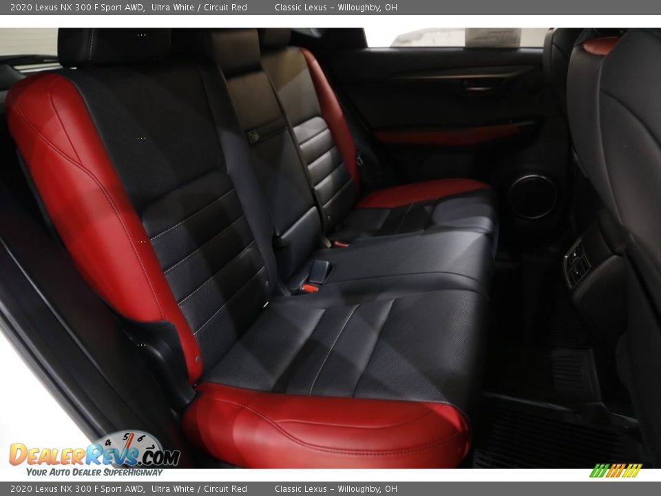 2020 Lexus NX 300 F Sport AWD Ultra White / Circuit Red Photo #18