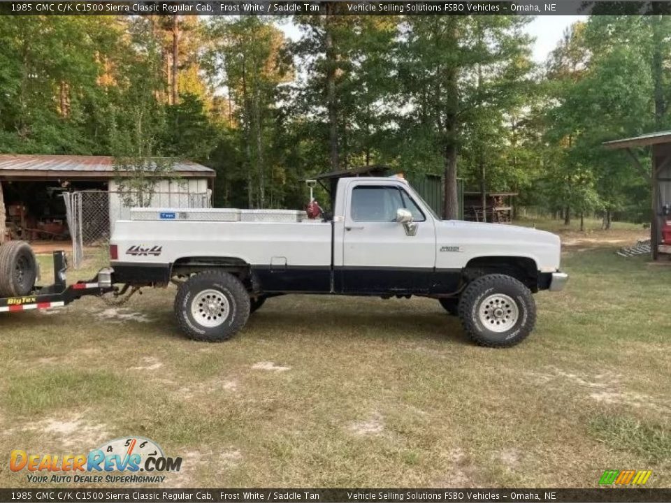 Frost White 1985 GMC C/K C1500 Sierra Classic Regular Cab Photo #1