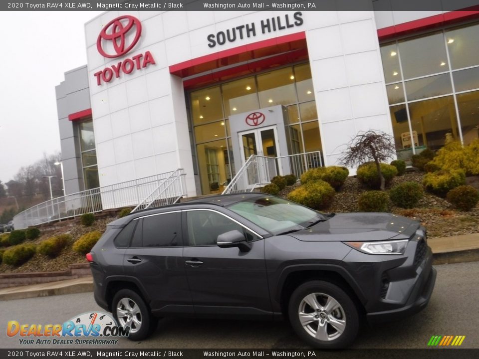 2020 Toyota RAV4 XLE AWD Magnetic Gray Metallic / Black Photo #2