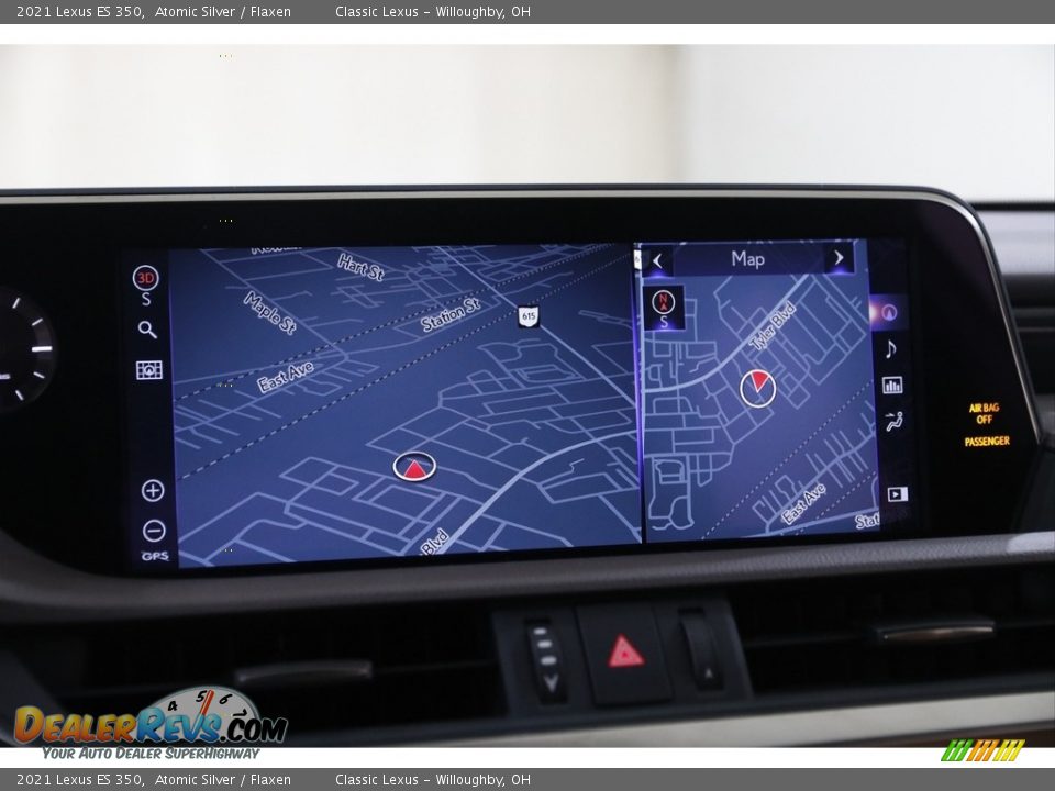 Navigation of 2021 Lexus ES 350 Photo #10