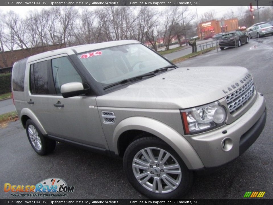 2012 Land Rover LR4 HSE Ipanema Sand Metallic / Almond/Arabica Photo #3