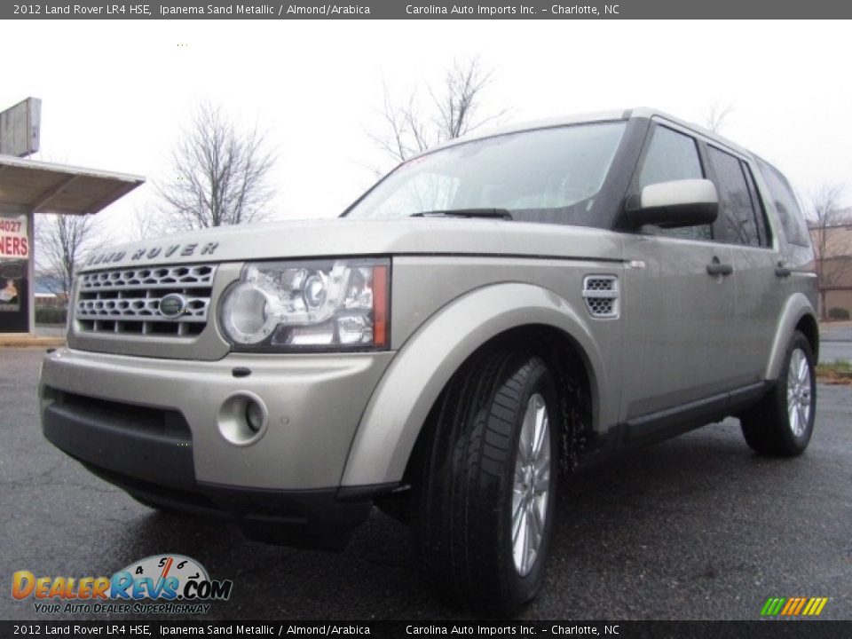 2012 Land Rover LR4 HSE Ipanema Sand Metallic / Almond/Arabica Photo #6