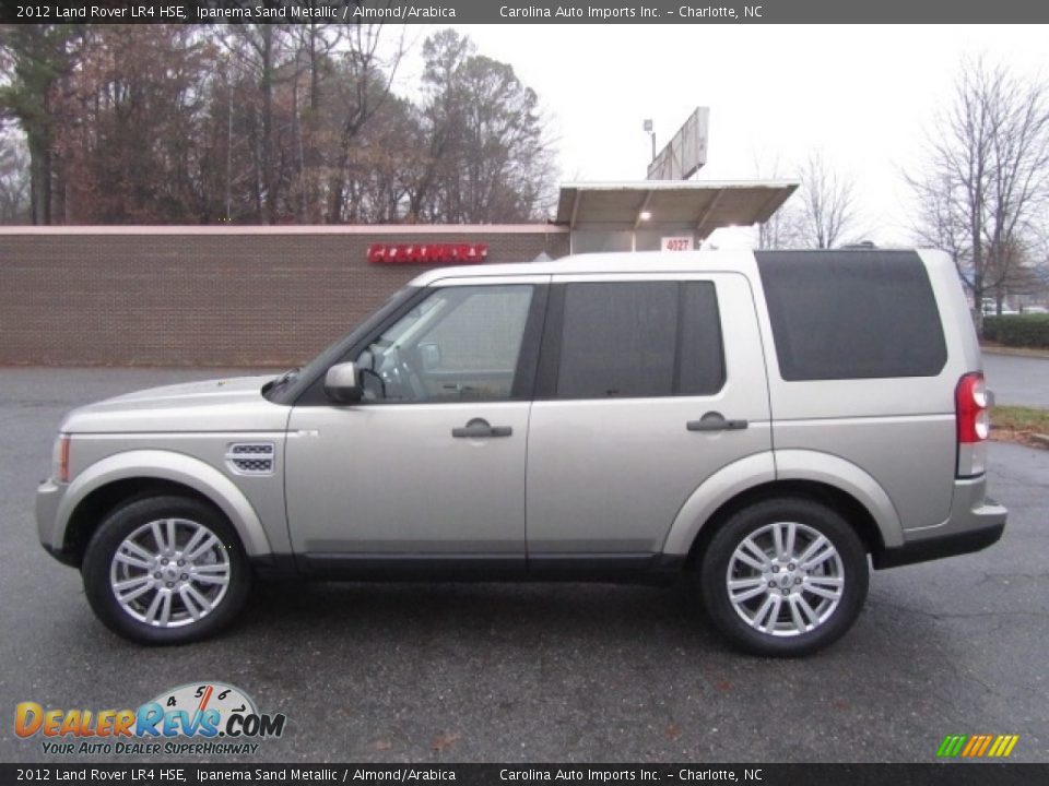 2012 Land Rover LR4 HSE Ipanema Sand Metallic / Almond/Arabica Photo #7