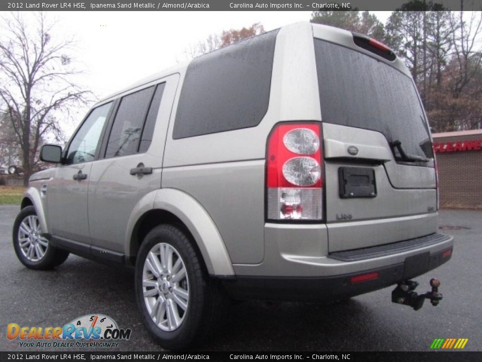 2012 Land Rover LR4 HSE Ipanema Sand Metallic / Almond/Arabica Photo #8