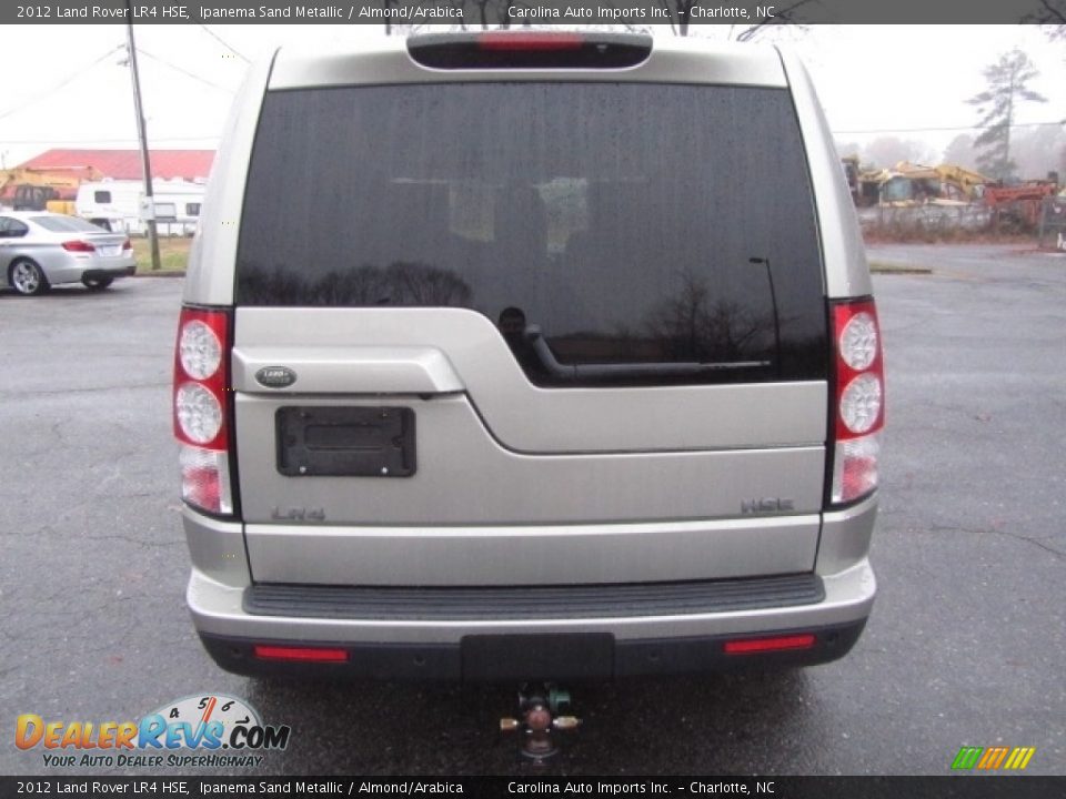 2012 Land Rover LR4 HSE Ipanema Sand Metallic / Almond/Arabica Photo #9