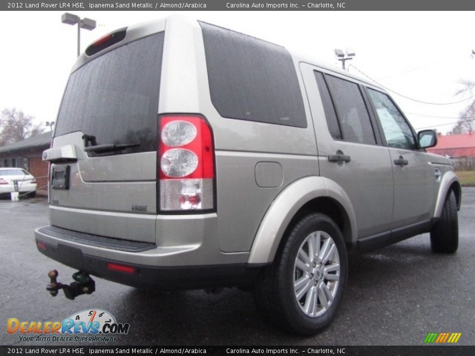 2012 Land Rover LR4 HSE Ipanema Sand Metallic / Almond/Arabica Photo #10