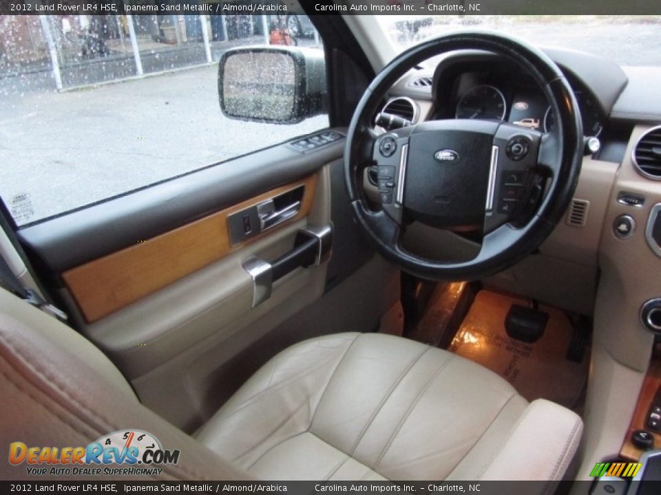 2012 Land Rover LR4 HSE Ipanema Sand Metallic / Almond/Arabica Photo #12