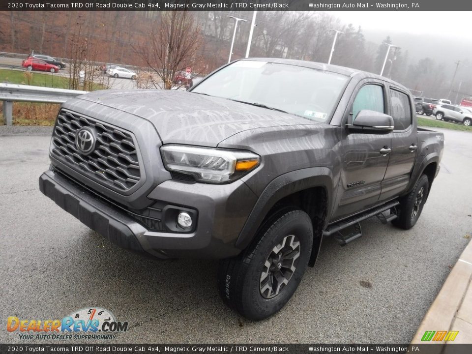 2020 Toyota Tacoma TRD Off Road Double Cab 4x4 Magnetic Gray Metallic / TRD Cement/Black Photo #15