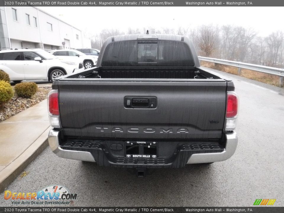 2020 Toyota Tacoma TRD Off Road Double Cab 4x4 Magnetic Gray Metallic / TRD Cement/Black Photo #18