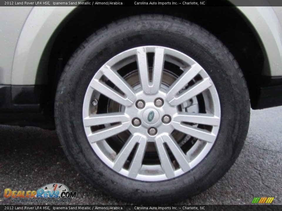 2012 Land Rover LR4 HSE Ipanema Sand Metallic / Almond/Arabica Photo #26