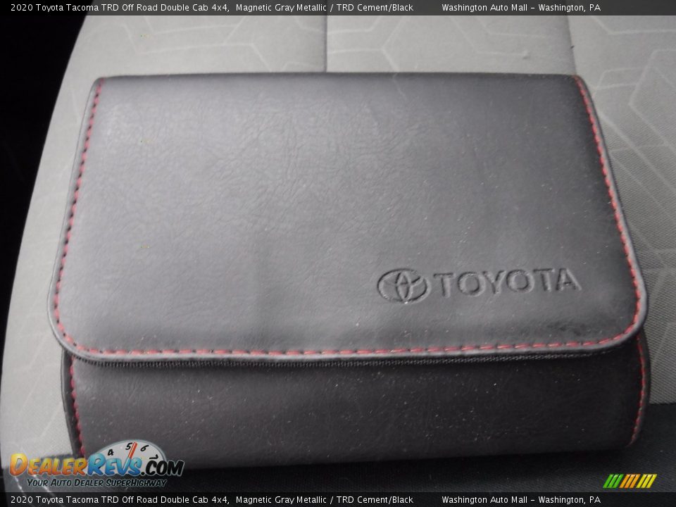 2020 Toyota Tacoma TRD Off Road Double Cab 4x4 Magnetic Gray Metallic / TRD Cement/Black Photo #36