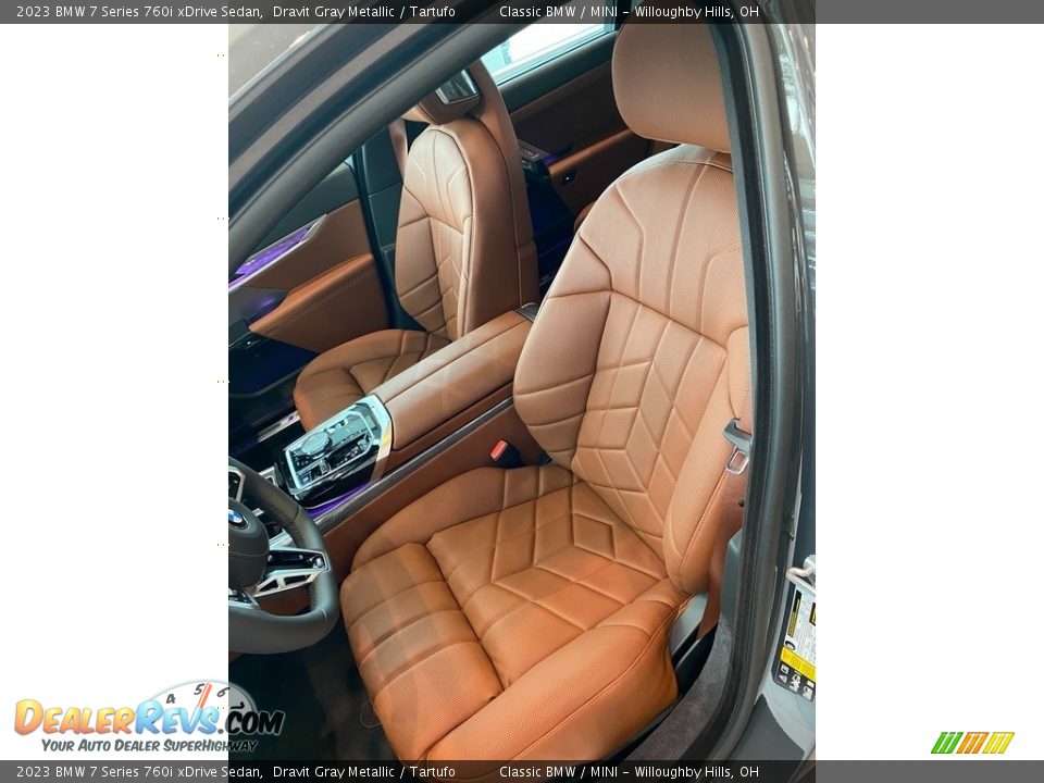 Front Seat of 2023 BMW 7 Series 760i xDrive Sedan Photo #4