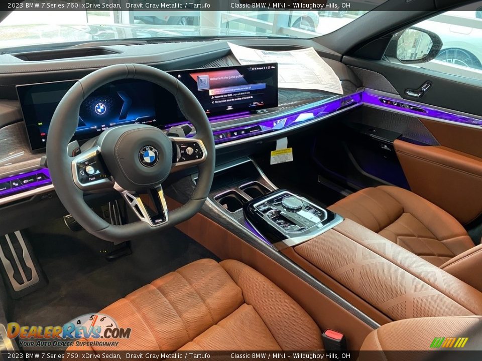 Tartufo Interior - 2023 BMW 7 Series 760i xDrive Sedan Photo #5